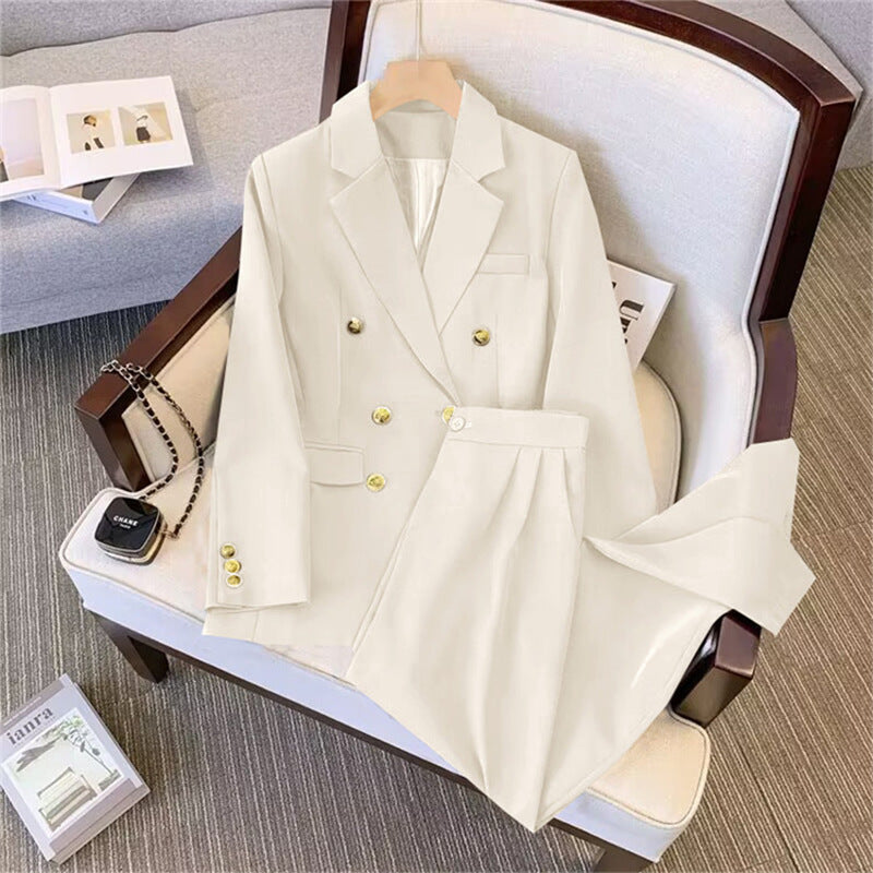 2026 New Style Elegant Commuter Blazer for Women, Spring and Autumn, Unique Design, Trendy Cross-Border Suit