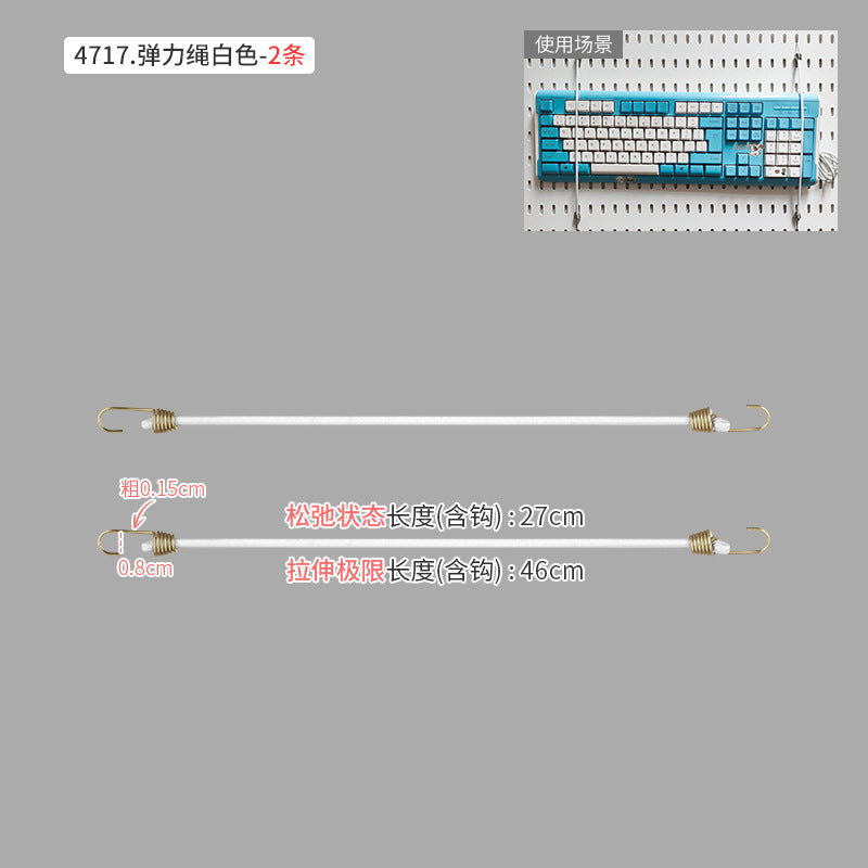 Extra-Large Perforated Board Self-Adhesive No-Drill Storage Rack Kitchen Wall Nail-Free Hanging Board Bathroom Wall Storage Organizer