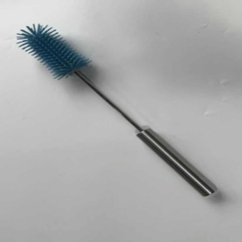 Semi-Automatic Rotating Cleaning Brush Baby Bottle Water Cup Tea Cup Cleaning Cup Brush Household Push-Type Cleaning Mixer