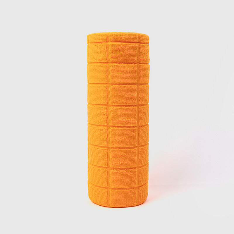 Cross-Border Ultra-Fine Fiber Polyester Towel Roll, Multi-Functional Thickened Kitchen Dishwashing Cloth, Lint-Free Hand-Tearable Cleaning Cloth