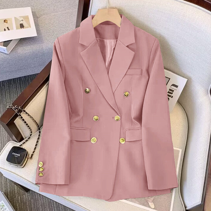 2026 New Style Elegant Commuter Blazer for Women, Spring and Autumn, Unique Design, Trendy Cross-Border Suit