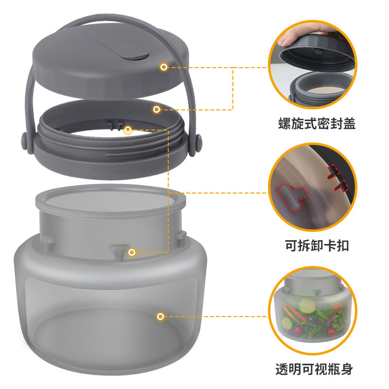 Platinum Silicone Fresh-Keeping Sealed Refrigerator Freezer Storage Kitchen Divided Storage Household Food Preservation Bag