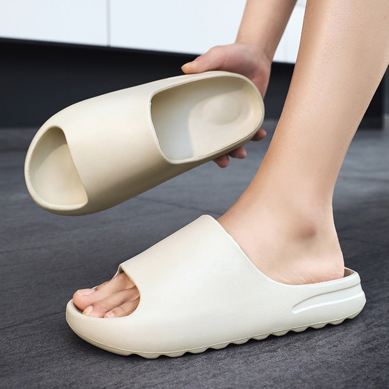 2025 Classic Eva Coconut Slippers for Men, Bathroom Slippers for Women, Non-Slip Sandals, Slip-On Slippers, Couple Slippers