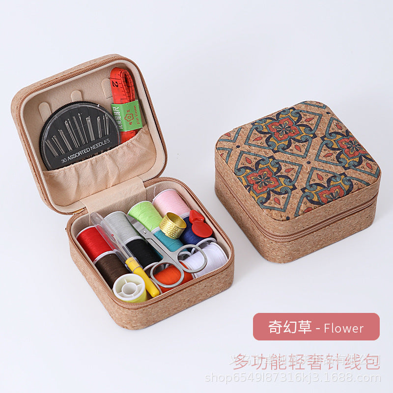 Sewing Box Household High-Quality Dormitory Sewing and Mending Sewing Kit Portable Wedding Sewing Kit Practical Sewing Thread Box