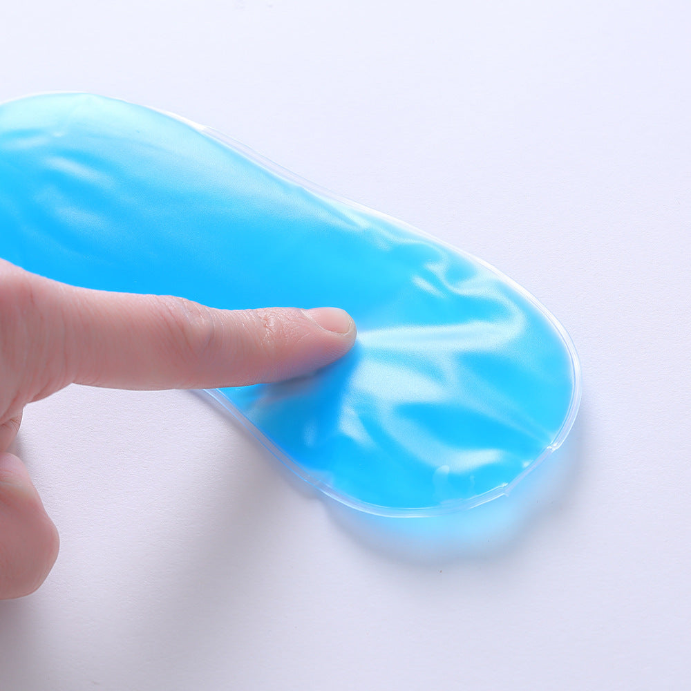 Eye Mask Ice Pack for Summer, Dual-Use Hot and Cold Gel Pvc Ice Pack, Breathable Eye Protection, Eye Cold Compress, Hot and Cold Compress