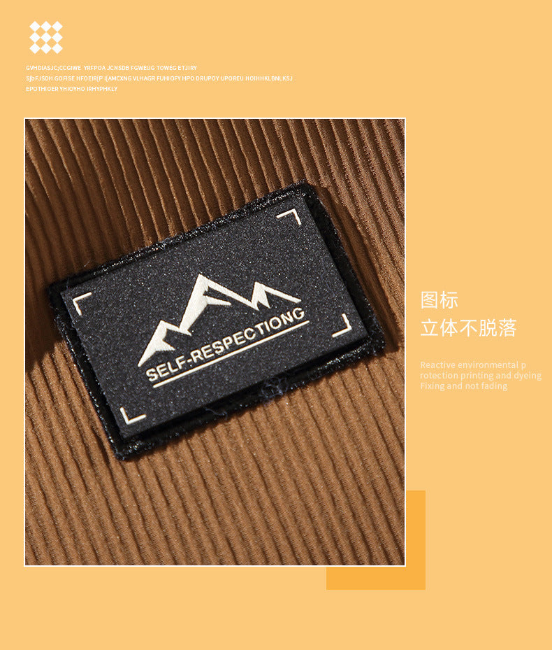 American Street Fashion Brand Graphene Winter Thickened I Charge Daily Casual All-match Cotton Jacket