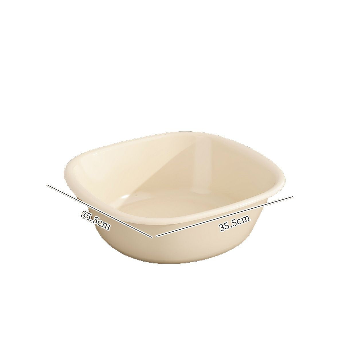 Washbasin Household Thickened Plastic Large-size Basin Student Dormitory Laundry High-value Small Baby Washbasin for Foot Washing