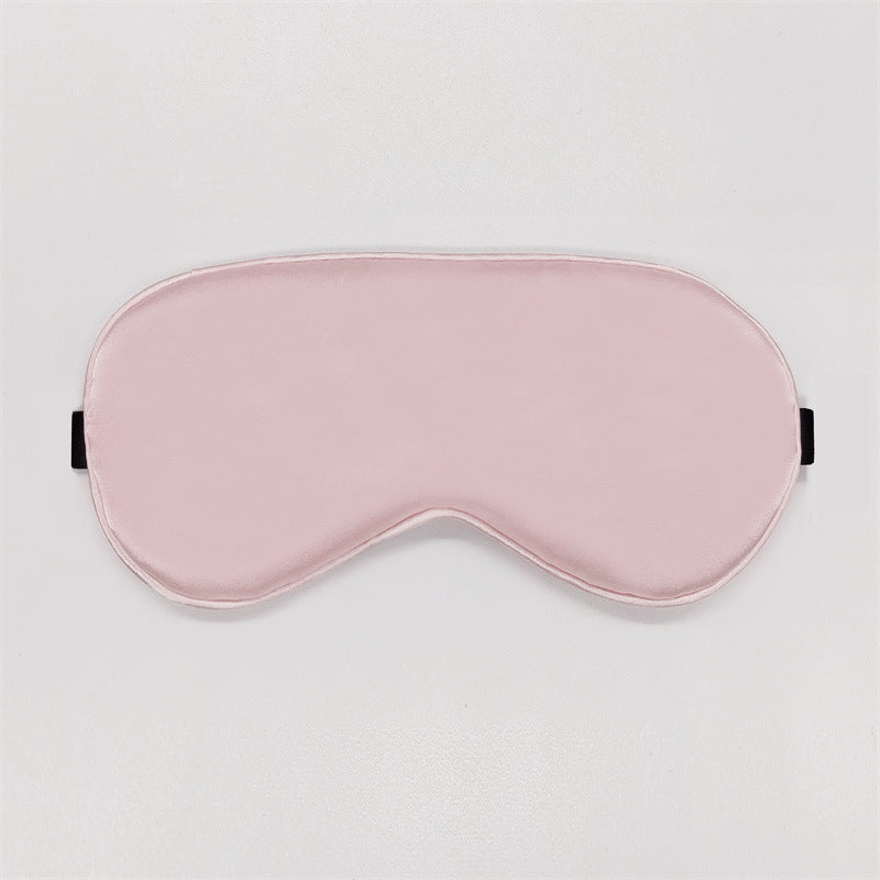 Cross-Border Eye Masks in Stock, Double-Sided Imitation Silk Sleep Wholesale, Blackout for Nap, Travel, Aviation, Full Blackout Eye Protection