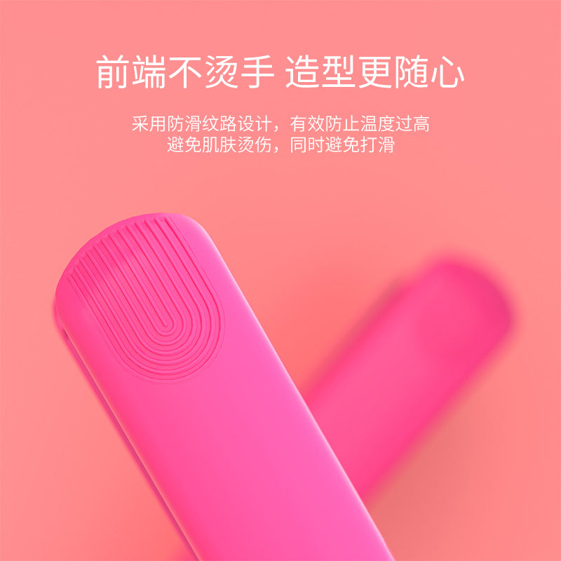 Factory wholesale cross-border foreign trade straight hair rod straight roll dual-purpose curling iron household hair straightening plate splint straightener