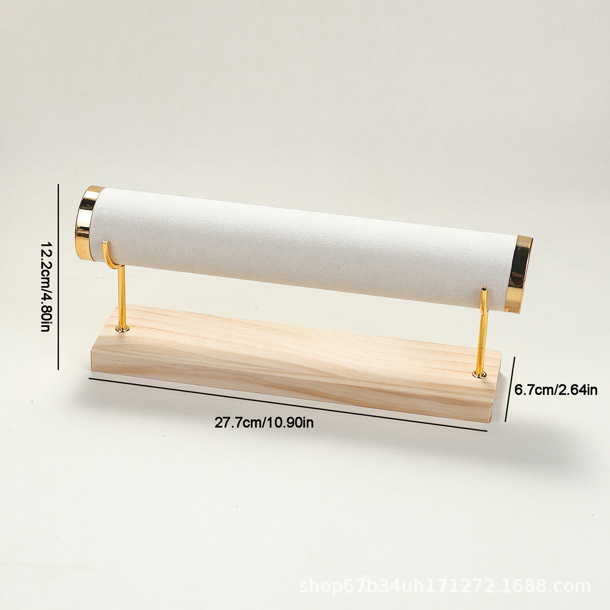 Solid Wood Jewelry Display Stand, Multi-Purpose Bracelet and Watch Storage, Removable Jewelry Props Display, Shooting Exhibition