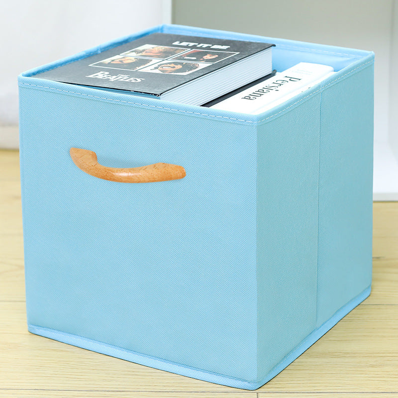 Amazon Lidless Storage Box Fabric Storage Box Foldable Large Drawer Storage Box Toy Storage Box