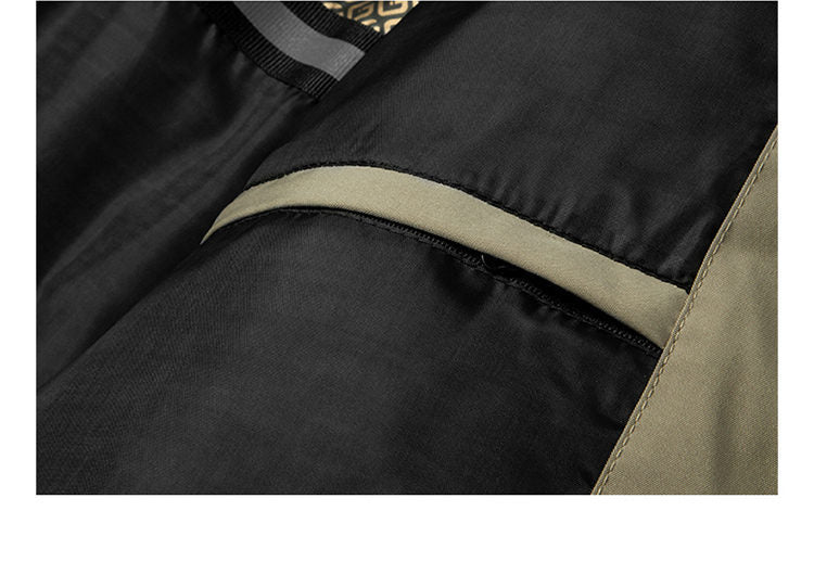 2024 Cross-border Foreign Trade Winter Middle-aged and Elderly Dad Clothes Men's Down Cotton-padded Coat Thickened Warm Hooded Cotton-padded Coat
