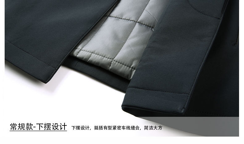 2024 Winter Coat Thickened Cotton-padded Jacket Men's High-grade Mulberry Silk Cotton-padded Jacket for Middle-aged and Elderly Dads Business Casual Jacket