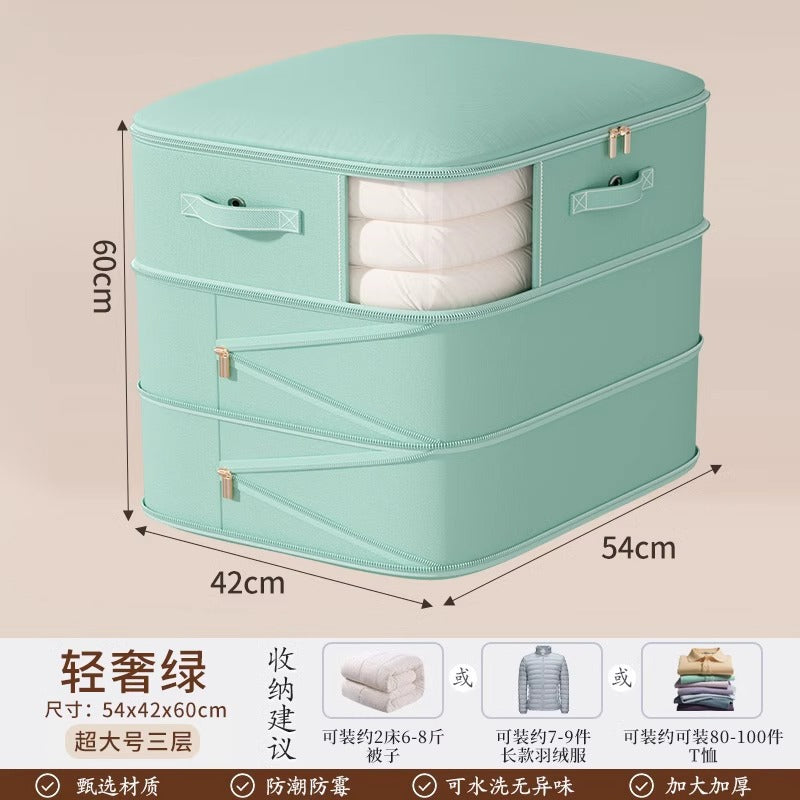 See-through Down Jacket Quilt Vacuum Compression Storage Bag Wardrobe Bag Large Capacity Quilt Clothes Packing and Finishing