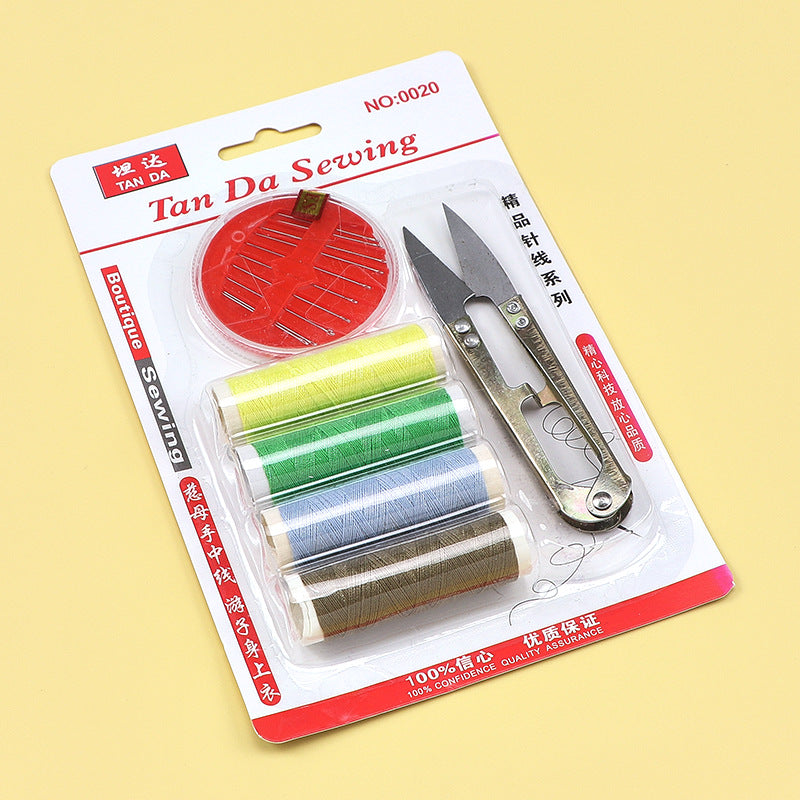 Household Sewing Box Set Tool Design Box Sewing Kit Clothing Hand Sewing Needle Storage Box Sewing Thread