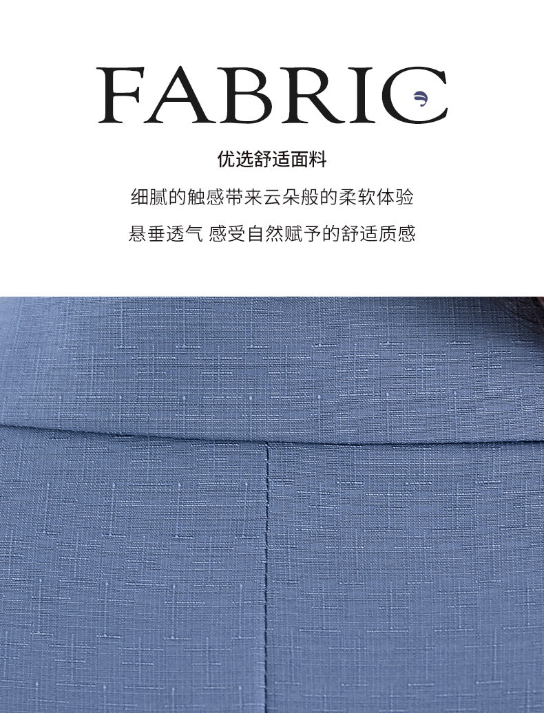 Pink Mid-Sleeve Suit for Women 2025 New Summer Thin Business Attire Elegant Beauty Salon Front Desk Work Clothes