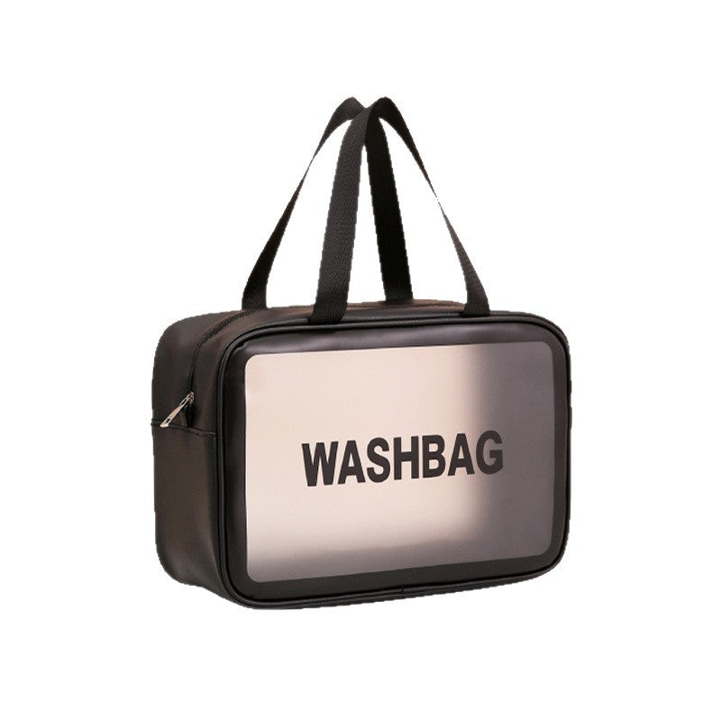 New Transparent Frosted Three-Piece Cosmetic Bag Cross-Border Travel Toiletry Bag Multi-Functional Skin Care Product Storage Bag Wholesale