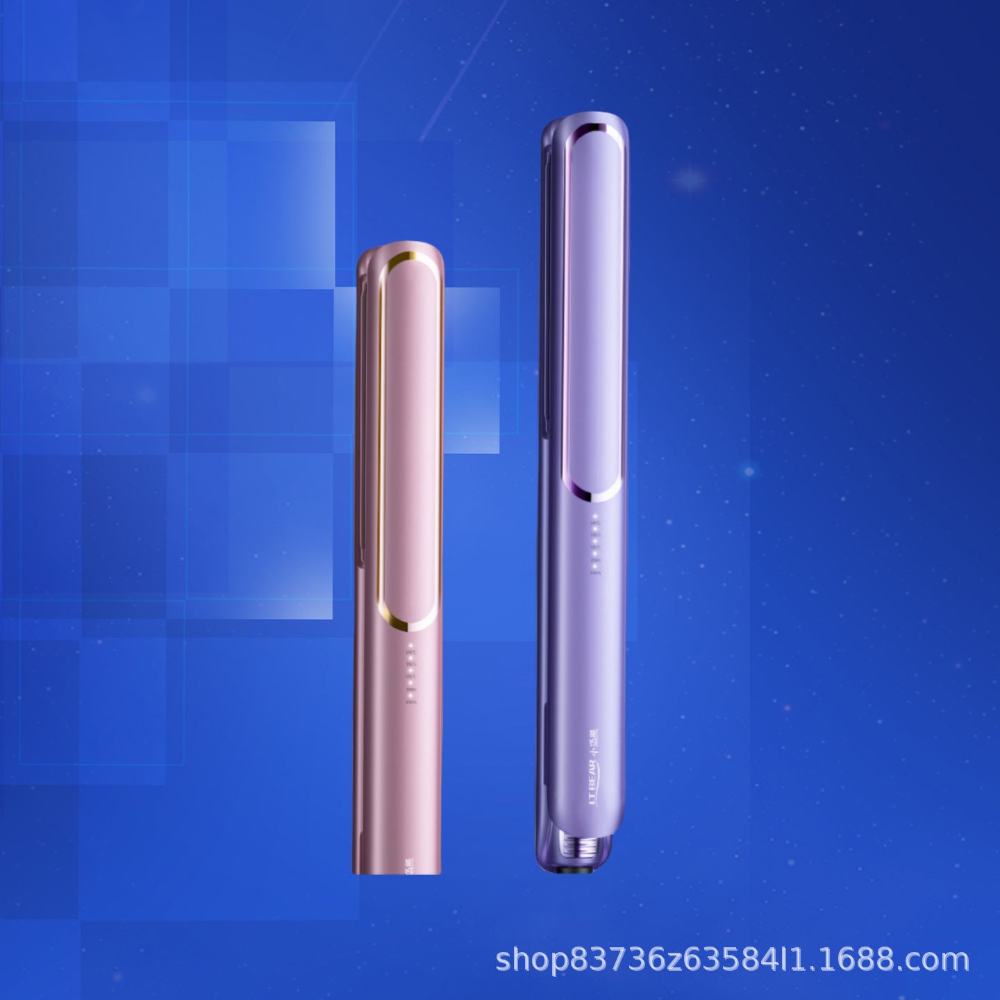 A generation of cross-border straight roll dual-purpose hair straightener portable electric splint hair salon household wet and dry curling iron