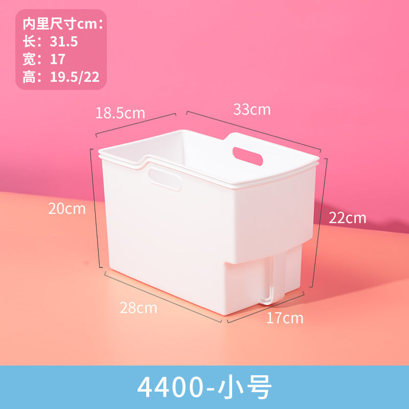 Multifunctional Household Kitchen Cabinet Storage Box Sundries Snack Storage Box Right Angle Storage Basket Cosmetics Storage Box