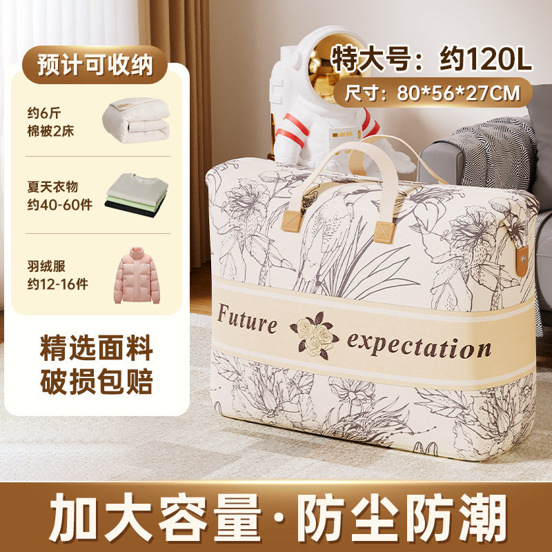 Quilt Storage Bag, Luggage Storage Bag, Moisture-Proof Finishing Quilt, Moving Bag, Waterproof Quilt, Household Large Capacity