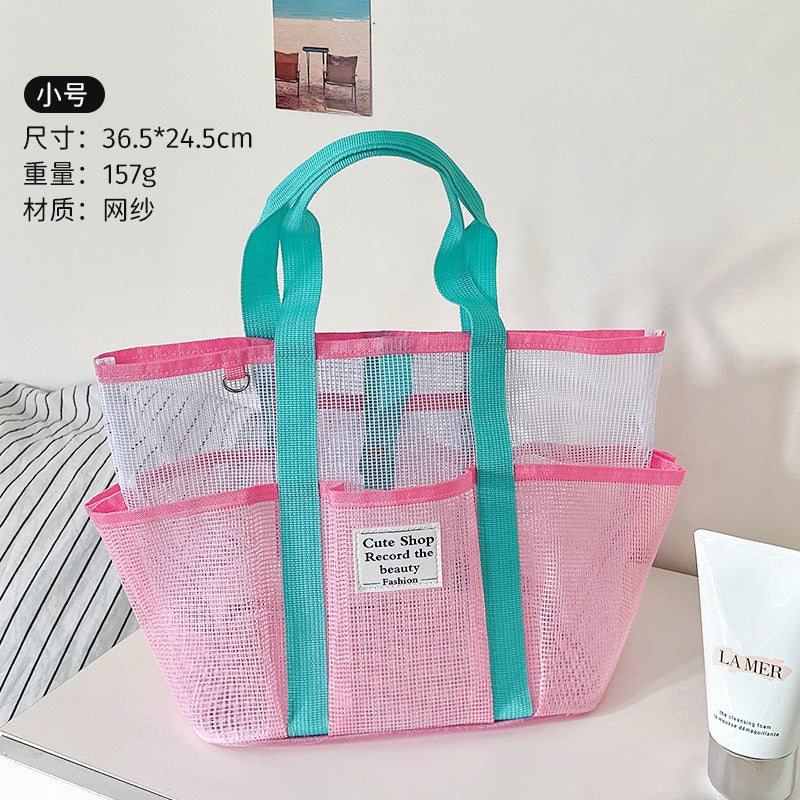 Hollow Swimming Bag Large Capacity Beach Bag Girls Storage Beach Beach Bag Foldable Shopping Bag Wholesale