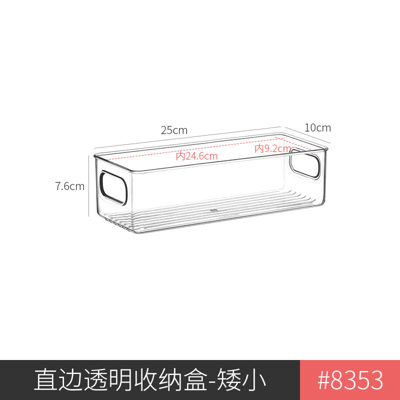 Transparent Bar Storage Box Dust-Proof and Moisture-Proof Protective Cover Desktop Badge Display Frame Food and Toy Millet Storage Display Stand