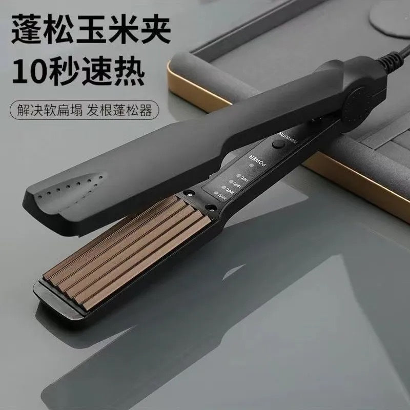 Ironing board curly hair does not hurt hair wheat ear straightening corn whisker splint pad hair root straight board fluffer corn whisker corn perm