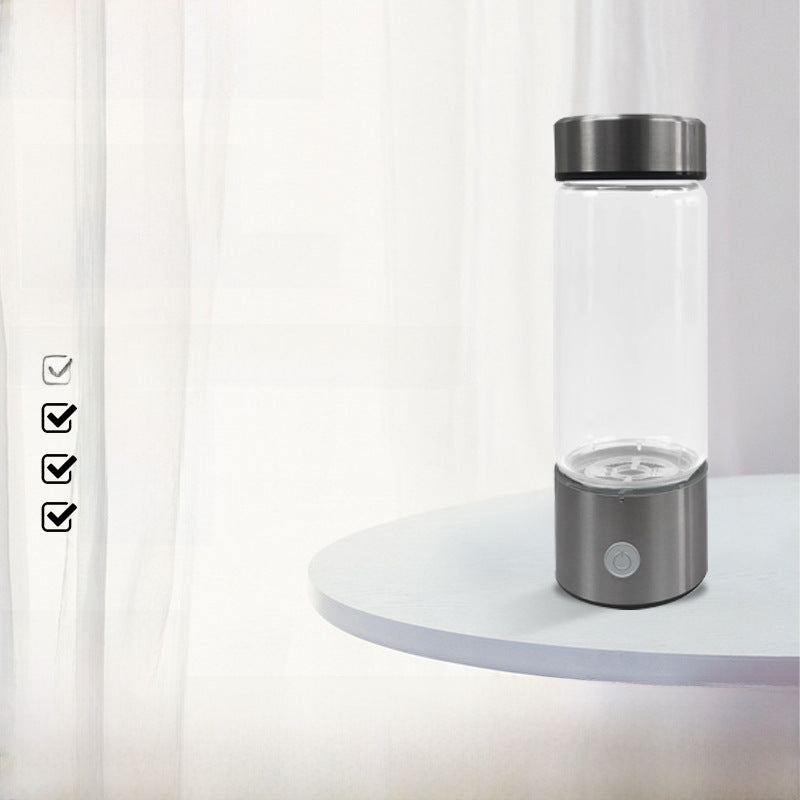 Hydrogen-rich Water Cup Hydrogen Water Bottle Health-preserving Water Cup Large Capacity Portable Fast Hydrogen-producing Water Cup Cross-border Exclusive