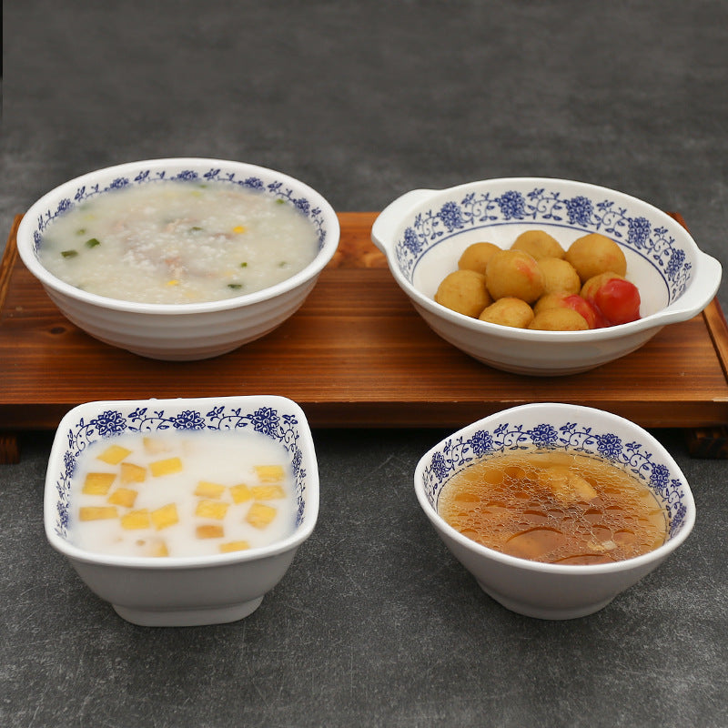 Imitation porcelain small Bowl wholesale factory dessert shop special dessert bowl hotel commercial rice bowl household porridge bowl