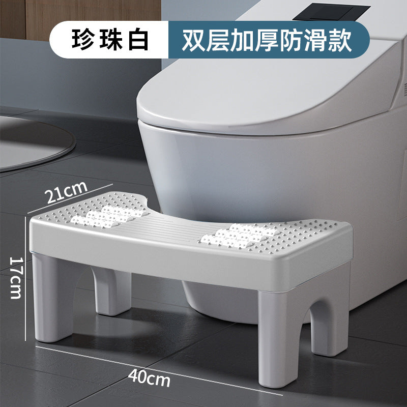 Toilet stool household thickened toilet squatting artifact adult children footstool toilet stool pregnant women footstool