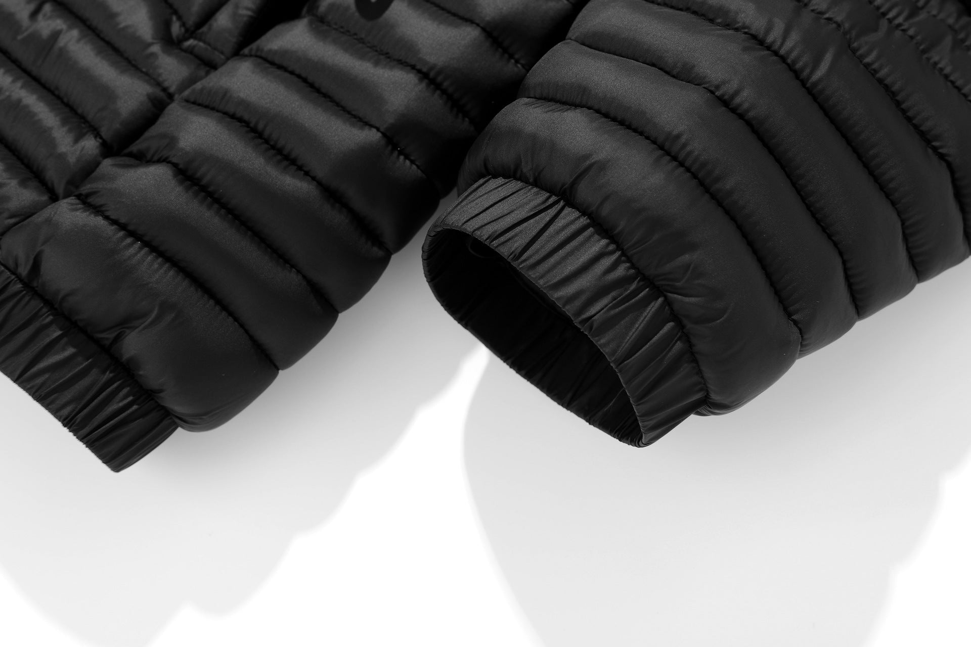 Cross-Border Men's Cotton Jacket 2025 Autumn and Winter Graphene Detachable Hood Amazon Wish Ribbed Cotton Coat Thickened