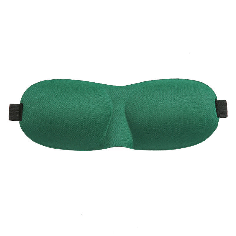 3D Eye Mask Sponge Fabric Light-Blocking Eye Protection Travel Aviation Sleep Unisex Customizable Logo Full Blackout