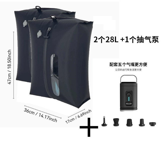 Travel Vacuum Compression Bag Outdoor Storage Artifact Moisture-Proof and Waterproof Business Trip Portable Clothing Storage Bag