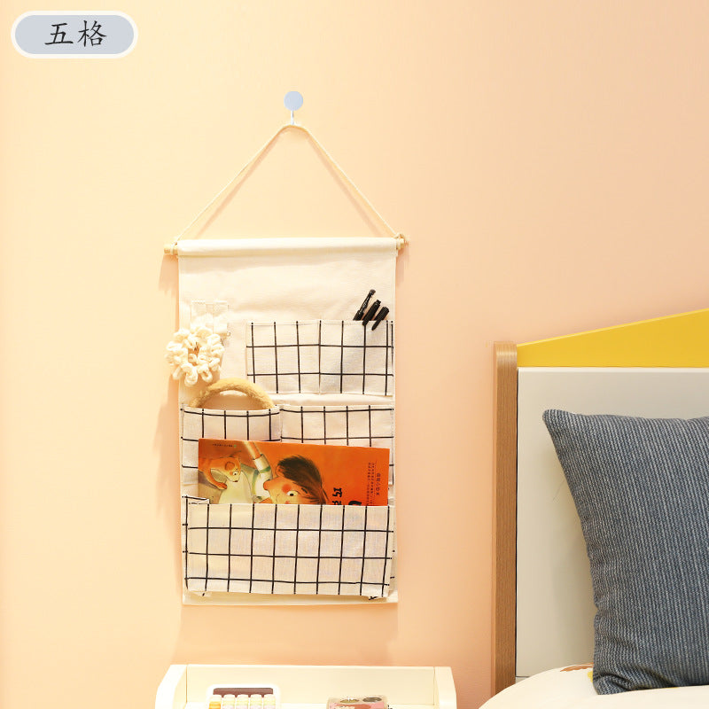 Wall-Mounted Hanging Bag for Door, Bedside, or Wall Storage for Mobile Phones and Other Items; a Great Storage Solution