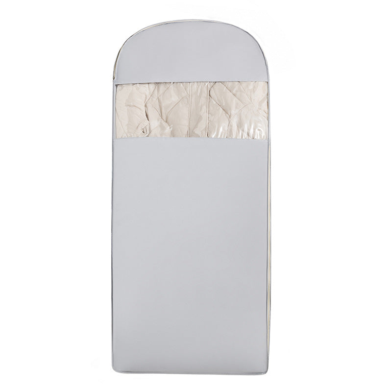 Down Jacket Dust Cover Hanging Household Wardrobe Clothes Dust Storage Bag Long Coat down Jacket Transparent Cover