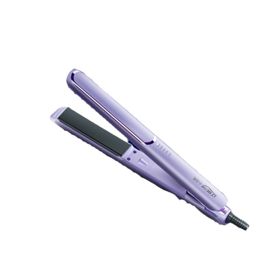 A generation of cross-border straight roll dual-purpose hair straightener portable electric splint hair salon household wet and dry curling iron