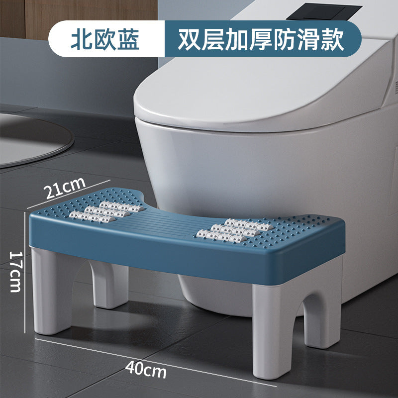 Toilet stool household thickened toilet squatting artifact adult children footstool toilet stool pregnant women footstool