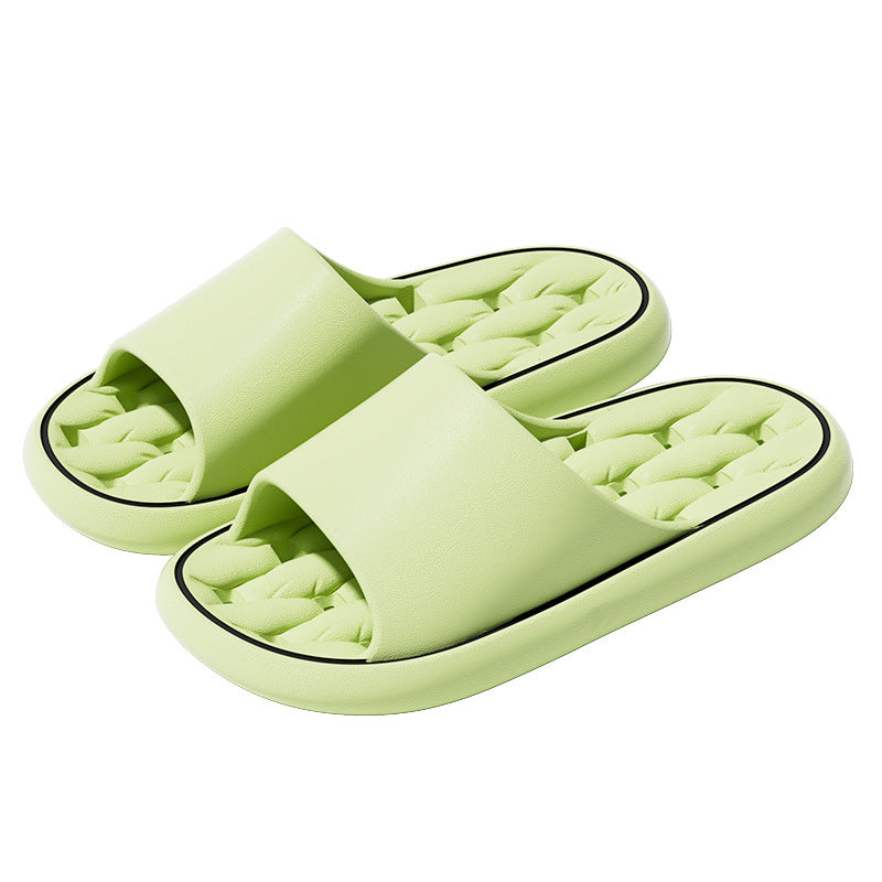 Bathroom Leakage Slippers Women's Summer Indoor Home Bathroom Bath Non-Slip Quick-Drying plus size Shit Eva Sandals