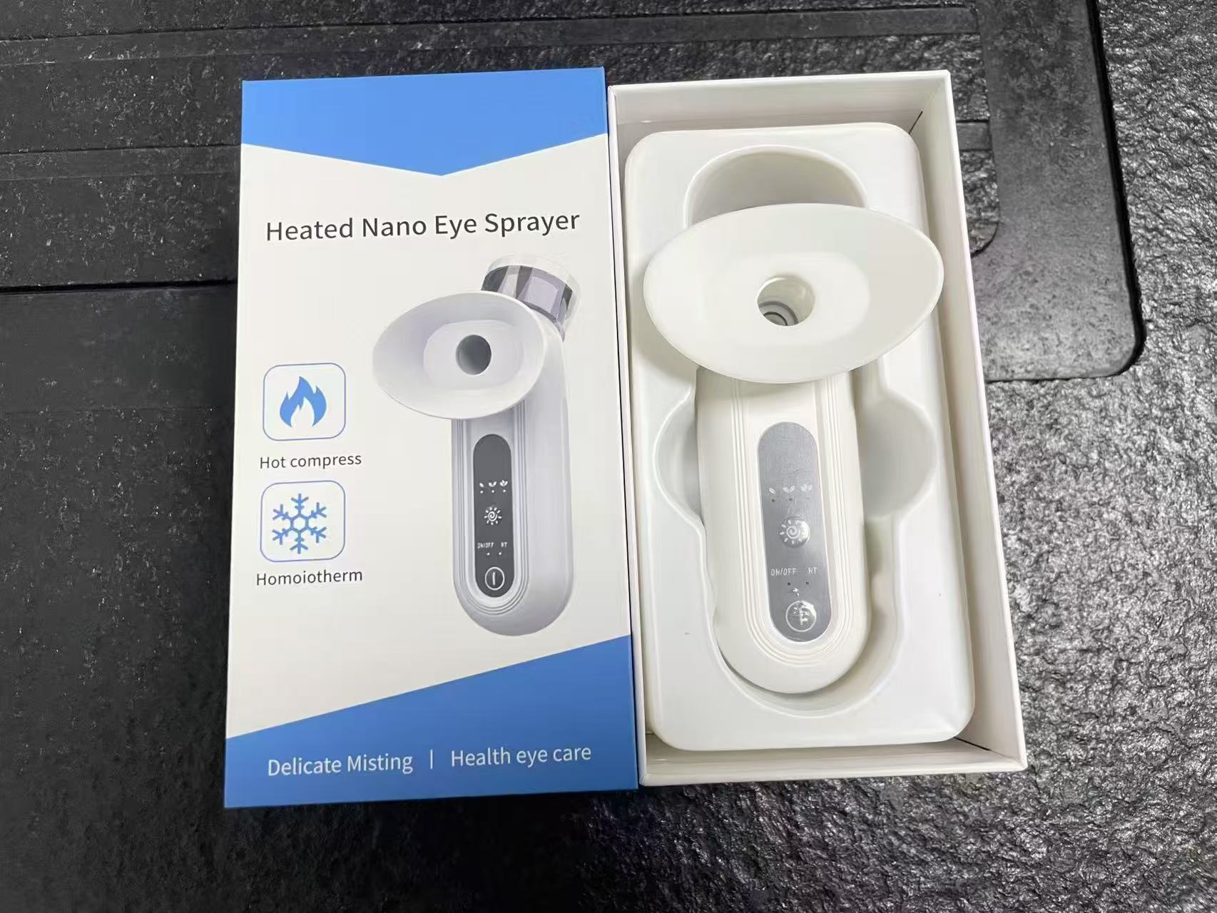 New Cross-border Eye Moisturizing Instrument Eye Nano Spray Atomizer Hot Compress Eye Beauty Instrument Eye Protection Spray Instrument Eye Wash Instrument