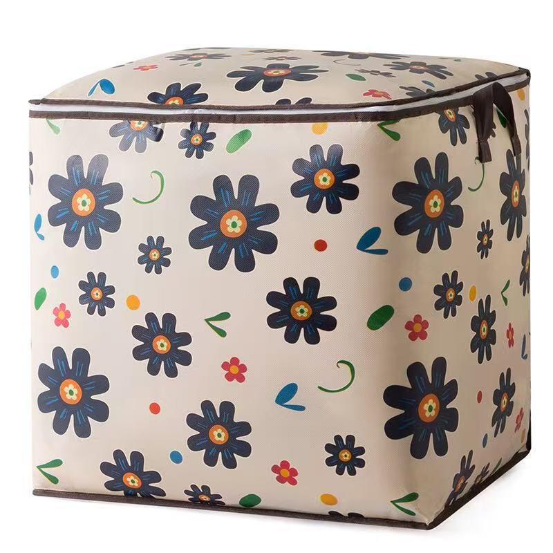 Non-woven Quilt Storage Bag Household Quilt Bag Waterproof and Moisture-proof Packaging Moving Bag Large Capacity Clothes Storage Box