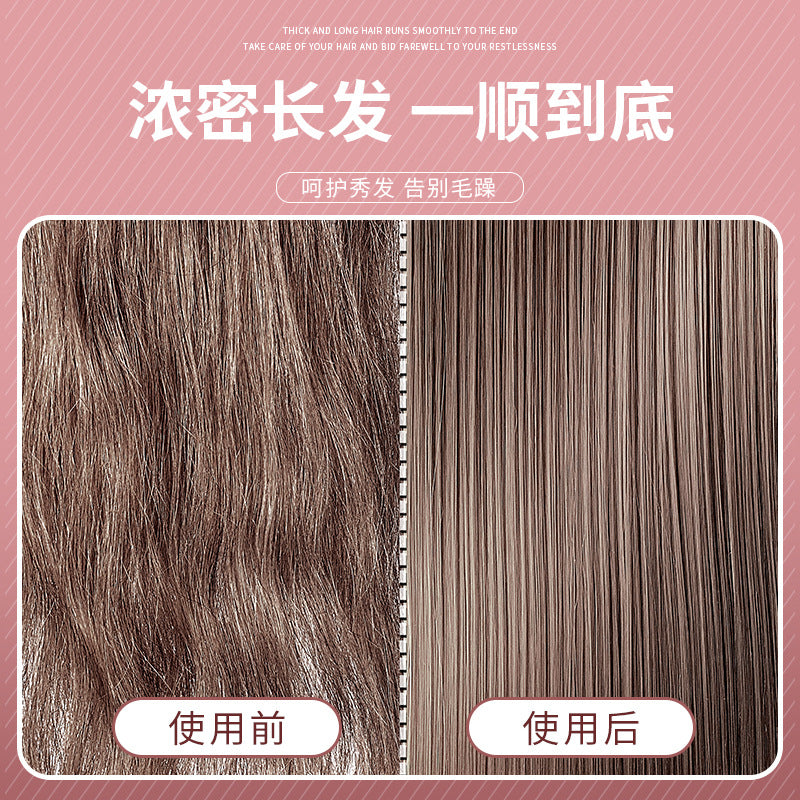 Foreign trade household hair straightener hair straightener two-purpose temperature adjustment automatic power off does not hurt hair salon gift special gift
