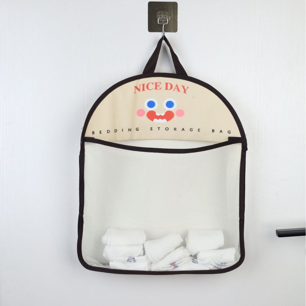 Socks Storage Artifact Net Bag Hanging Bag Dormitory Hanging Wardrobe Underwear Underwear Underwear Door Rear Storage Finishing Storage Bag