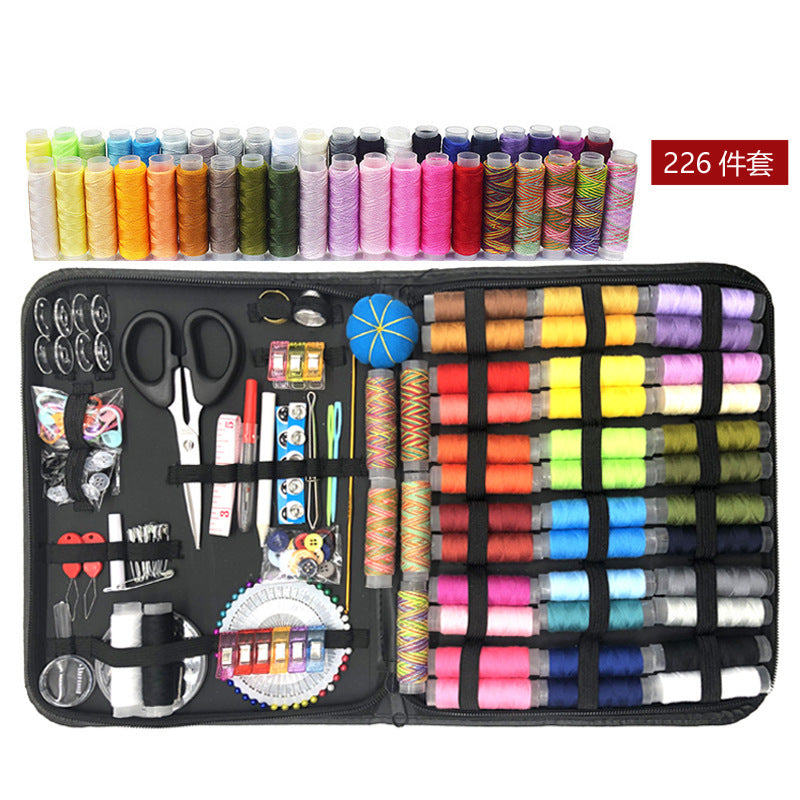 Sewing Box Household High-Quality Dormitory Sewing and Mending Sewing Kit Portable Wedding Sewing Kit Practical Sewing Thread Box