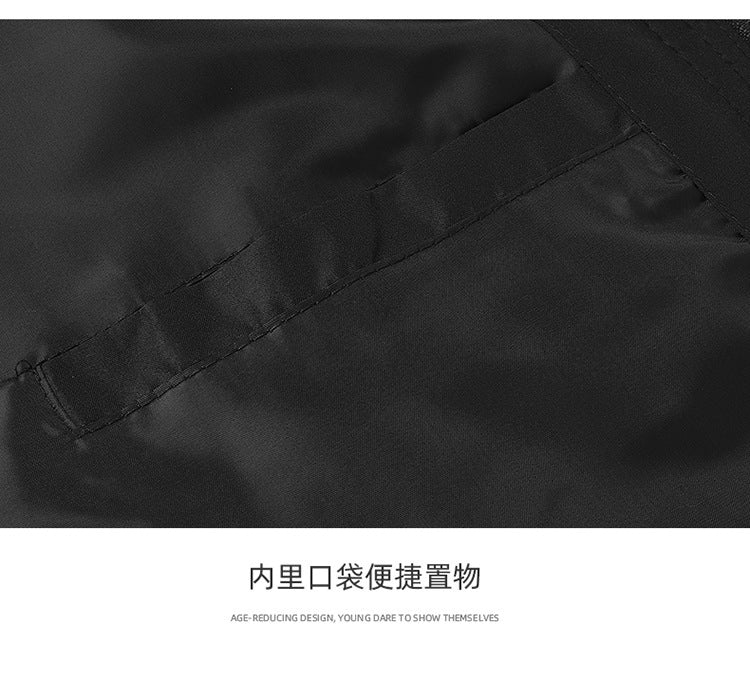 Cross-border New Winter Down Cotton-padded Jacket Young and Middle-aged Men's Thickened Warm Cotton-padded Jacket Hooded Cotton-padded Jacket Men's Clothing
