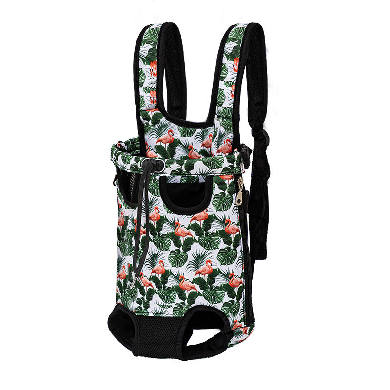 Amazon Dropshipping Pet Chest Bag, Portable Cat and Dog Pet Backpack, Oxford Cloth Pet Bag