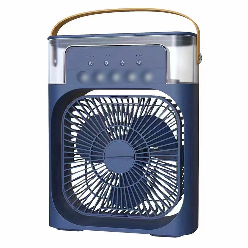 Five-Hole Spray Fan Household USB Multifunctional Office Desktop Atomizing Humidifier Air Cooler
