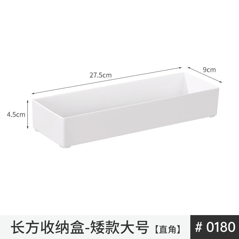 Mirror Cabinet Storage Box Bathroom Cosmetics Storage Rack Dressing Table Skin Care Product Mask Bathroom Desktop Organization Box