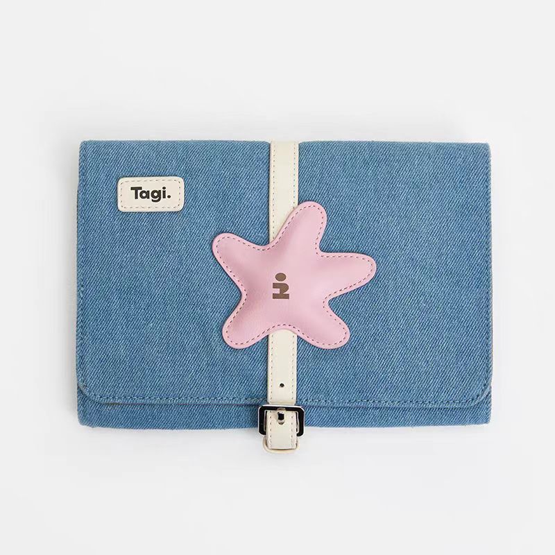 Tagi. "Tapi Star" Portable Large-Capacity Travel Storage Multi-Functional Leather Jewelry Bag
