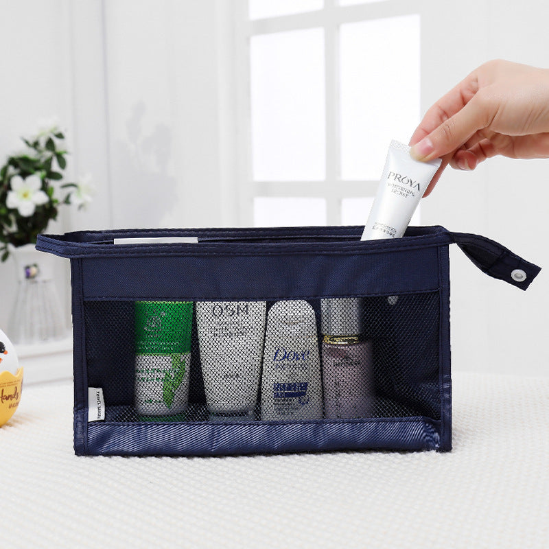 Travel Storage Bag Eight-Piece Storage Bag Waterproof Oxford Cloth Business Trip Makeup and Toiletry Classification Storage Set