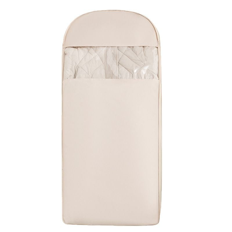 Down Jacket Dust Cover Hanging Household Wardrobe Clothes Dust Storage Bag Long Coat down Jacket Transparent Cover